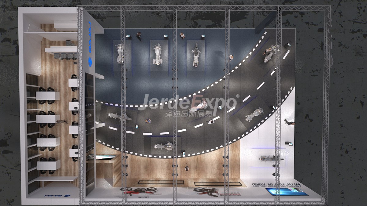 欧美展厅装修效果图