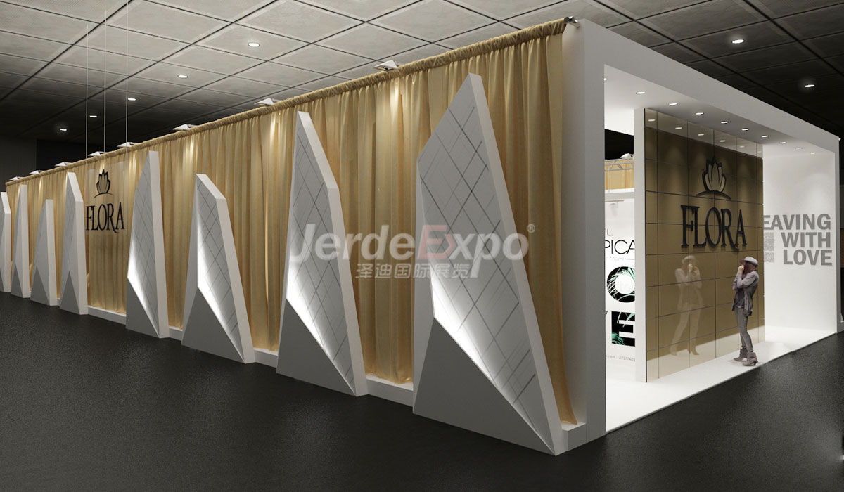 377㎡韩国服装展厅设计图