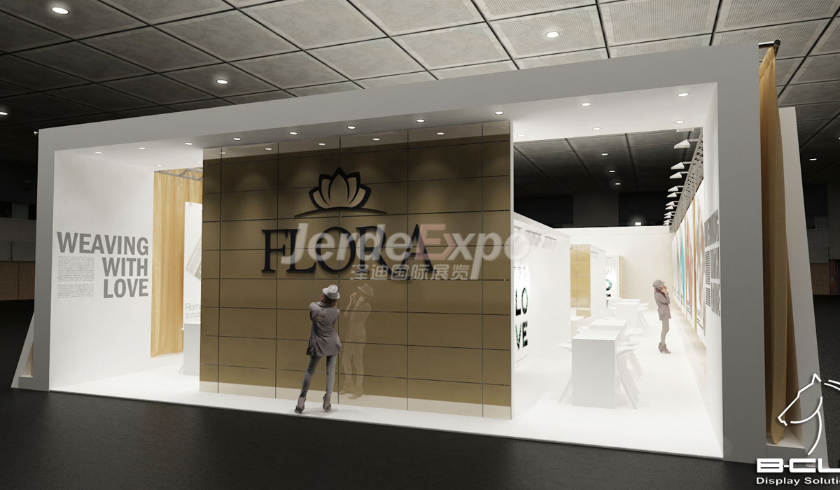韩国面料展厅设计