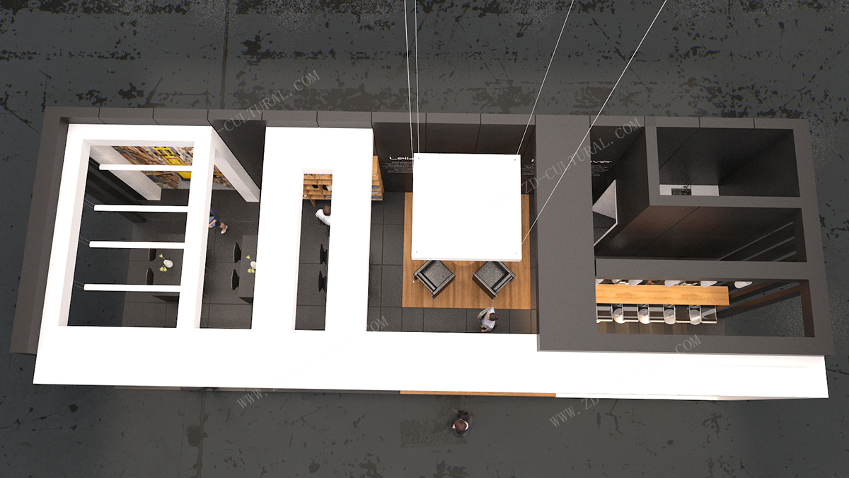 大型展馆设计效果图