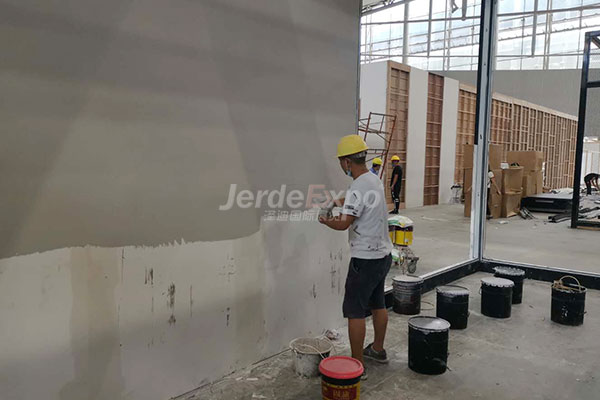 家具展展台施工图