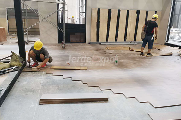 广州家具展展台施工图