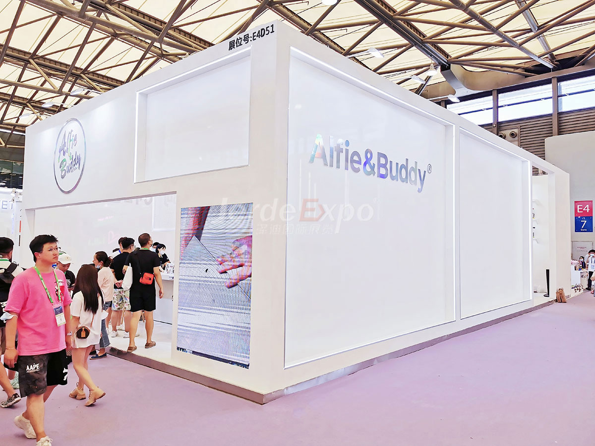 宠物展位搭建案例