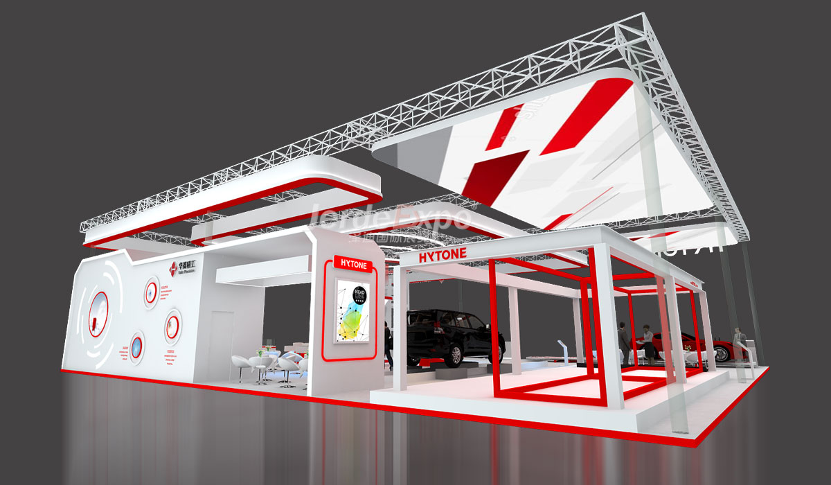 电梯展展会装修设计图