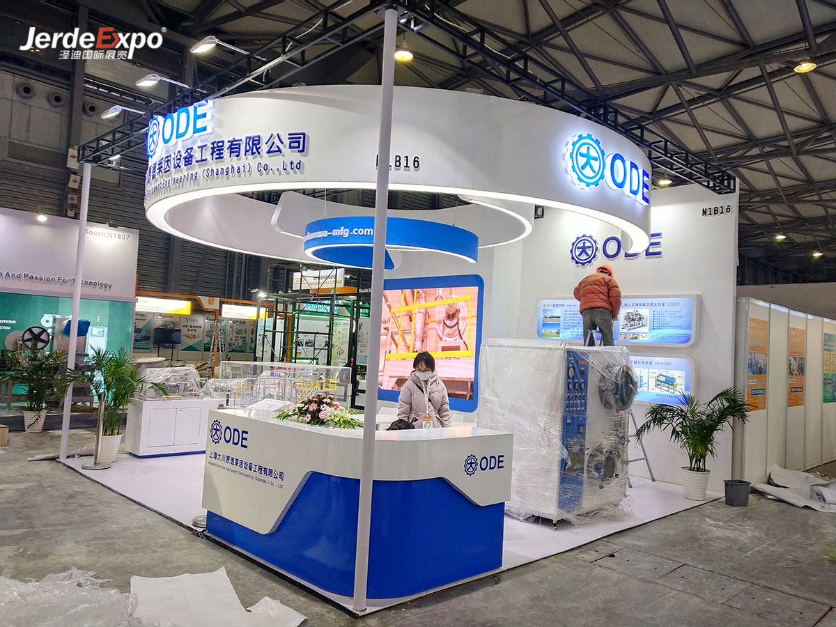 cphi制药展台设计搭建案例