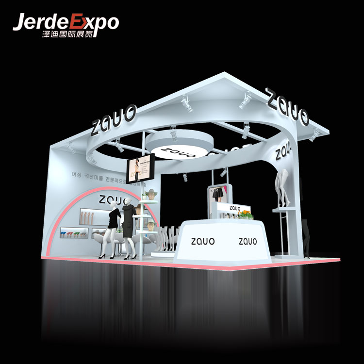 化妆品展位展台搭建