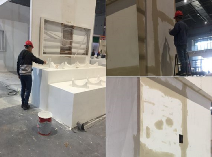 展位展台搭建-乳胶漆