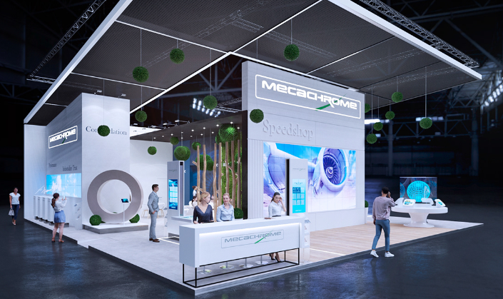 会展展位搭建公司分享展位中最大化利用空间的7种方法