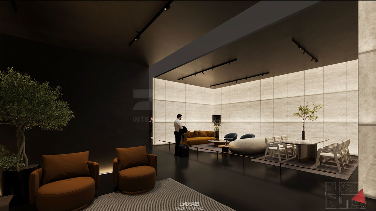 家具展会设计效果图