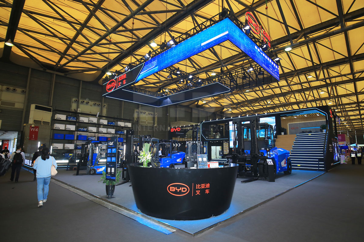 上海物流展展位设计搭建