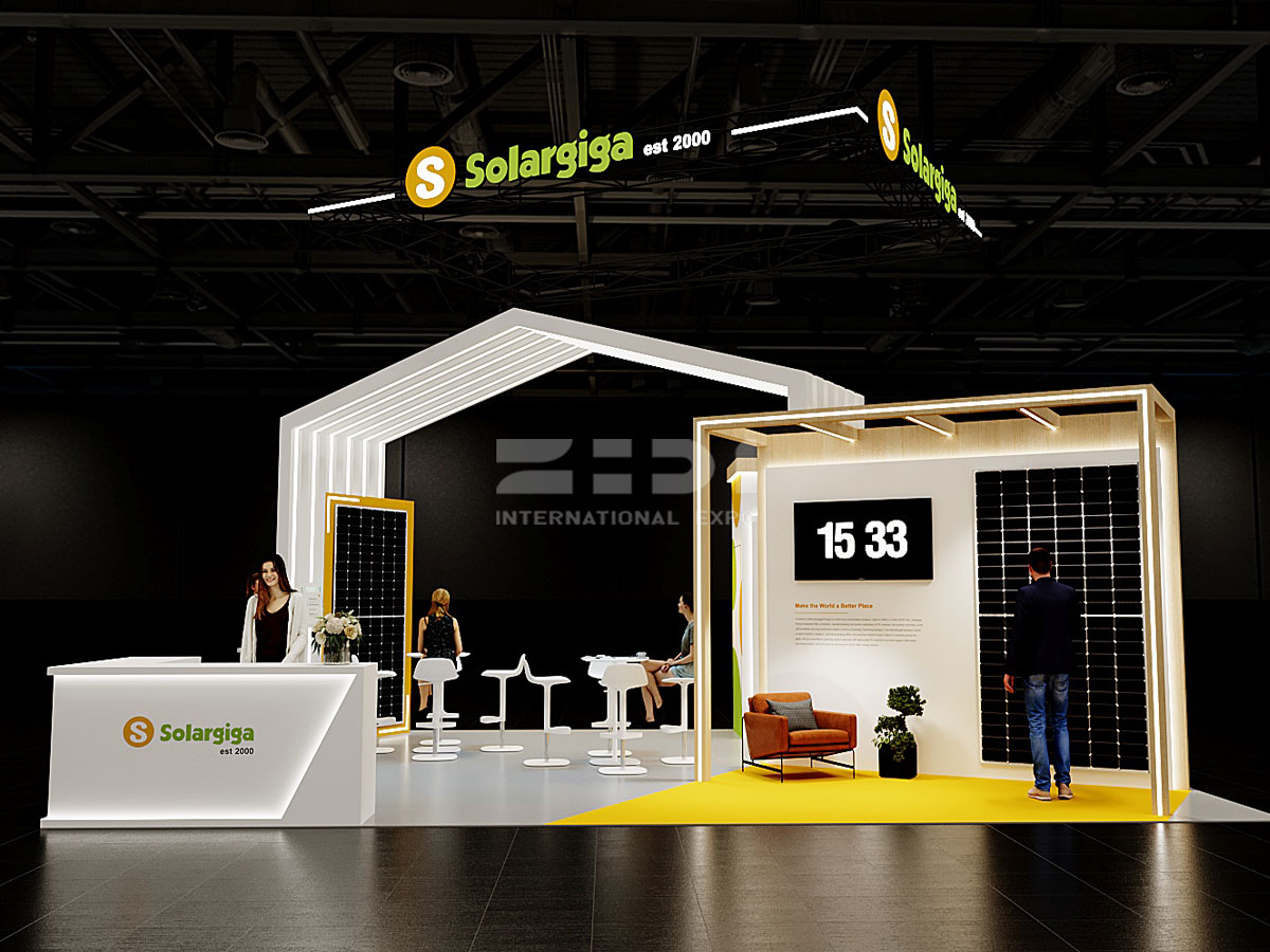 南非光伏能源展台设计