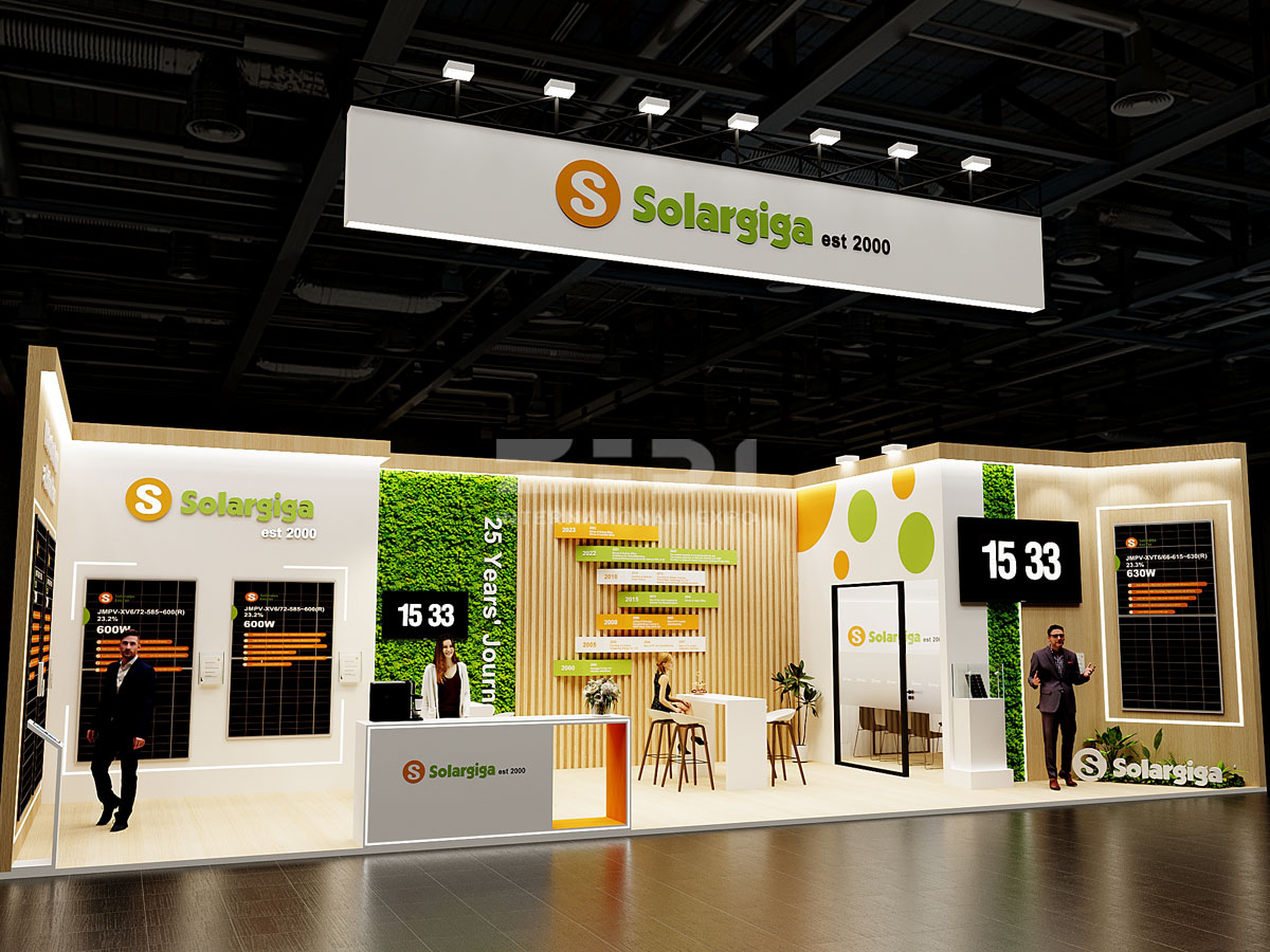 德国光伏能源展台设计