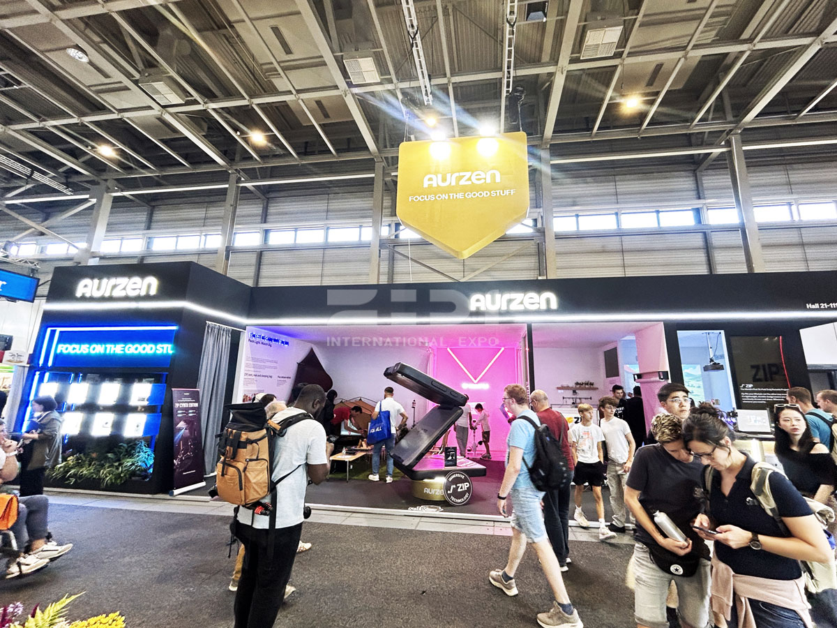 德国柏林电子展位布置