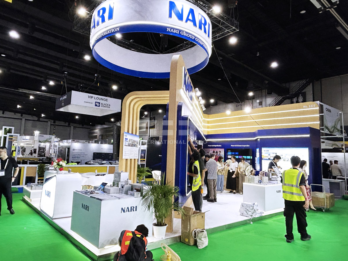 泰国电力展位布置