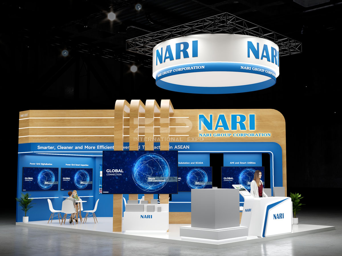 泰国电力展位设计
