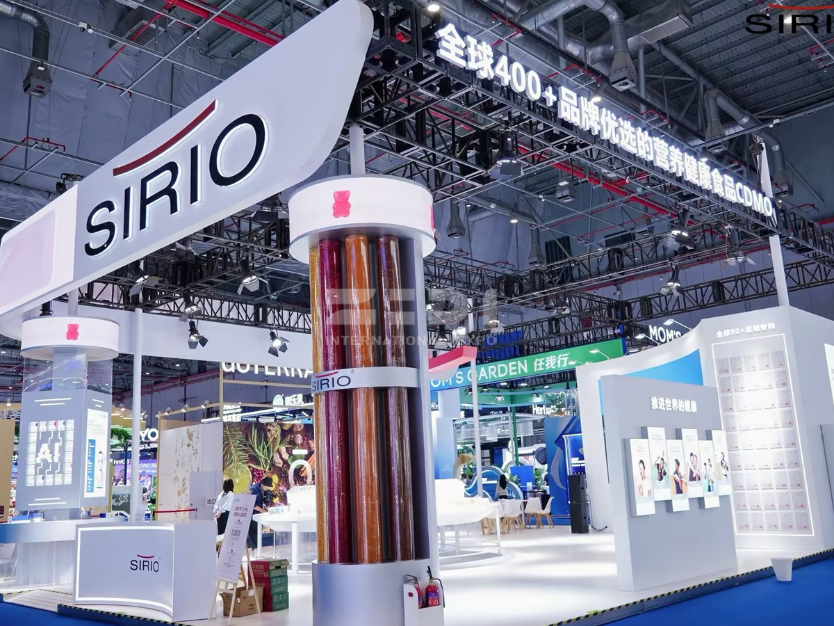 上海仙乐进博会展位设计